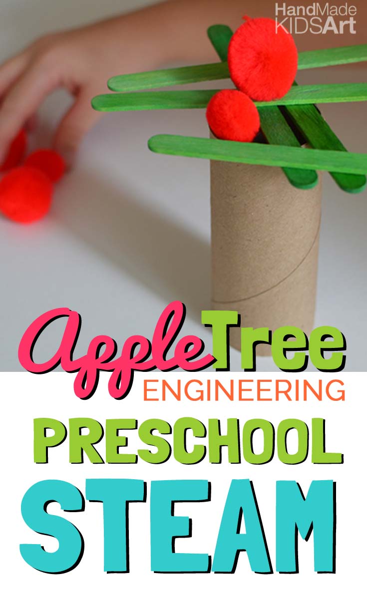 Engineering for Preschoolers: Build an Apple Tree