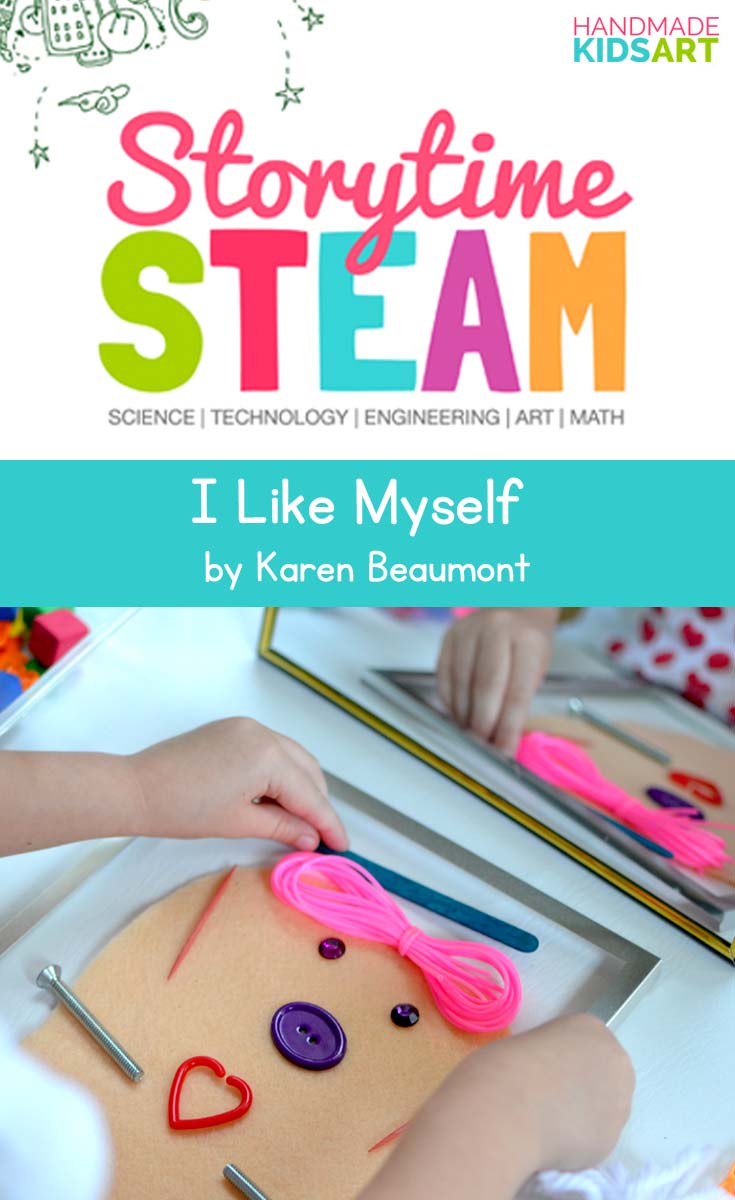 storytime steam i like mysef pin template