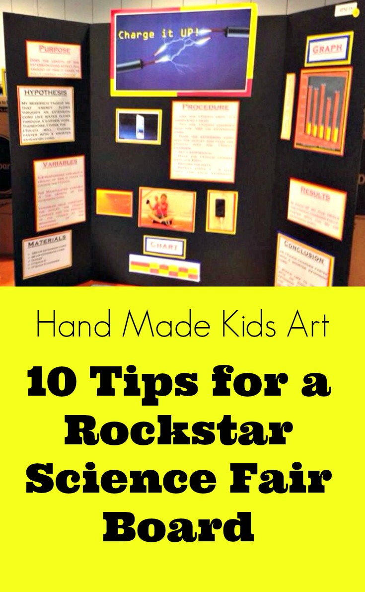 10 Tips For A Rockstar Science Fair Board Innovation Kids Lab