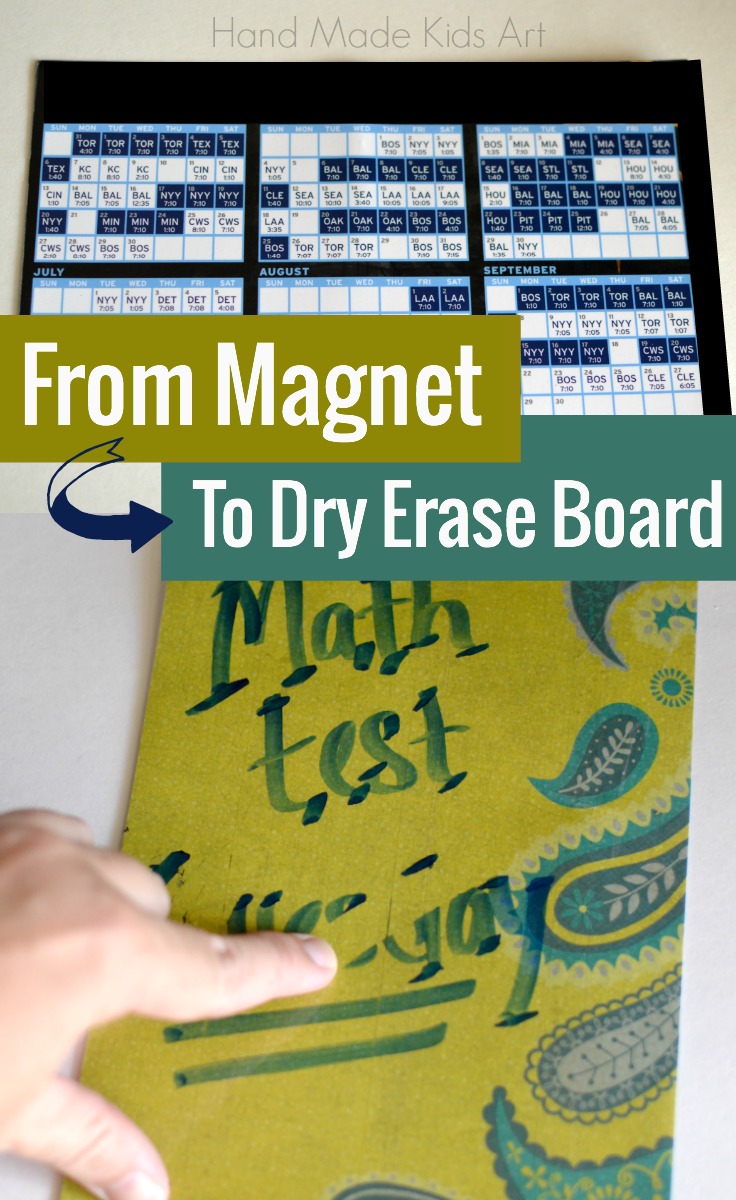 HMKA: Cool Crafts- DIY Dry Erase Board
