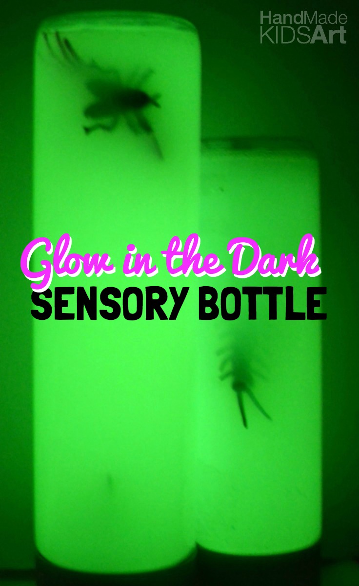 Glow Sticks Sensory Bottle