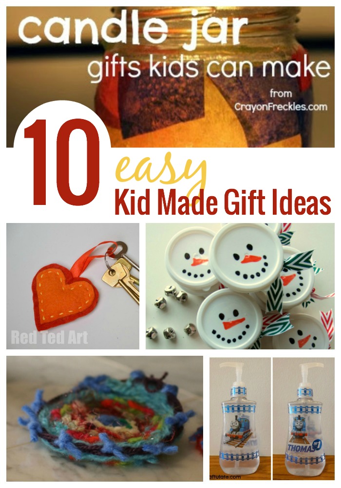 Easy Gifts Kids Can Make