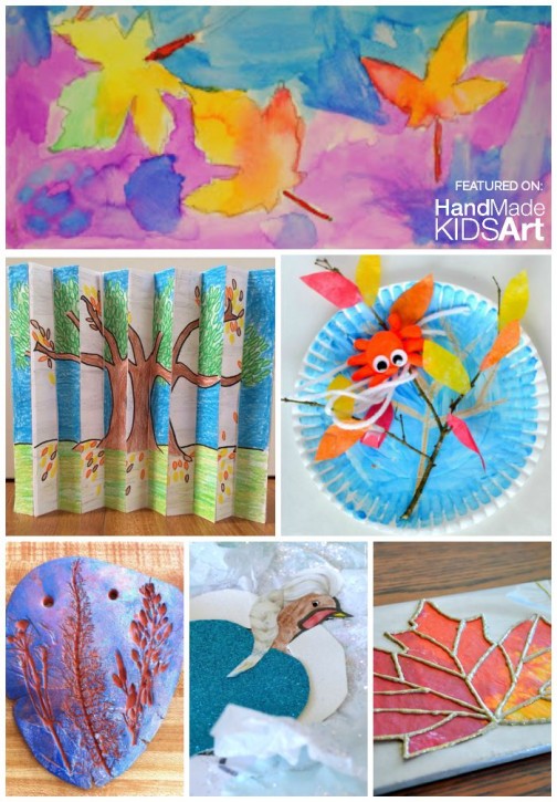 12 More Amazing Fall Art Projects For Kids Innovation Kids Lab   12 MORE FALL ART GROUP TEXT 504x725 