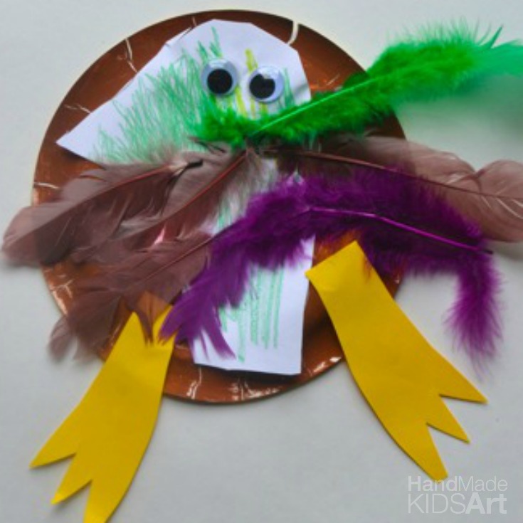 creative craft turkey