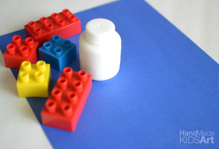 Geometric LEGO Blueprints: A STEAM activity for Kids