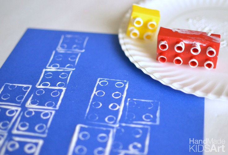 Geometric LEGO Blueprints: A STEAM activity for Kids