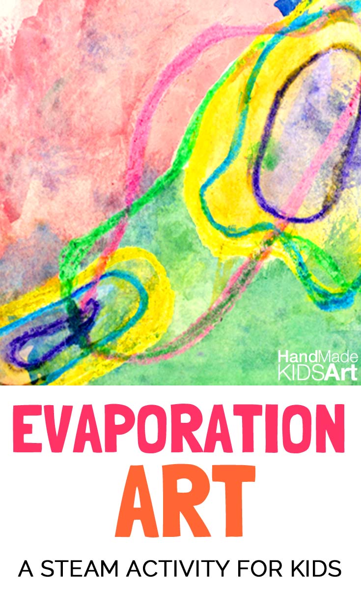 Evaporation Art A Preschool STEAM Activity