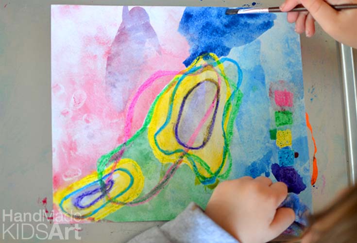 Evaporation Art A Preschool STEAM Activity