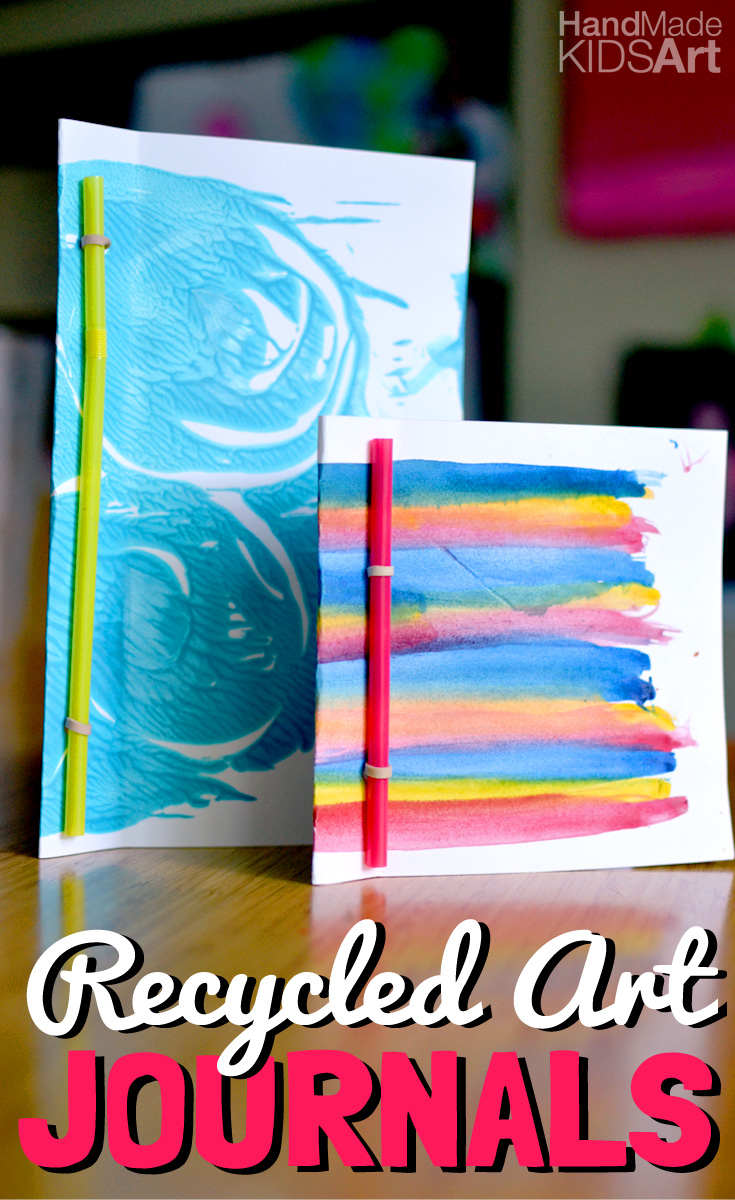 Recycled Art Journal A STEAM Activity for Kids