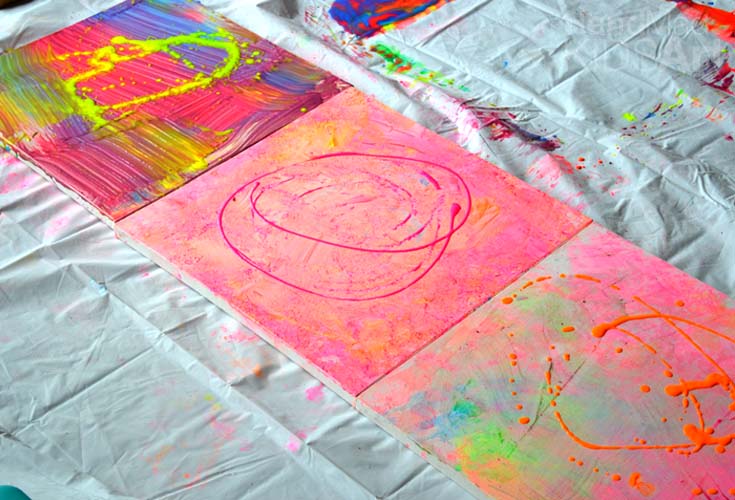 Preschool Art Class: Printmaking Basics and a Dash of Dale Chihuly – ARTY  MOMMY