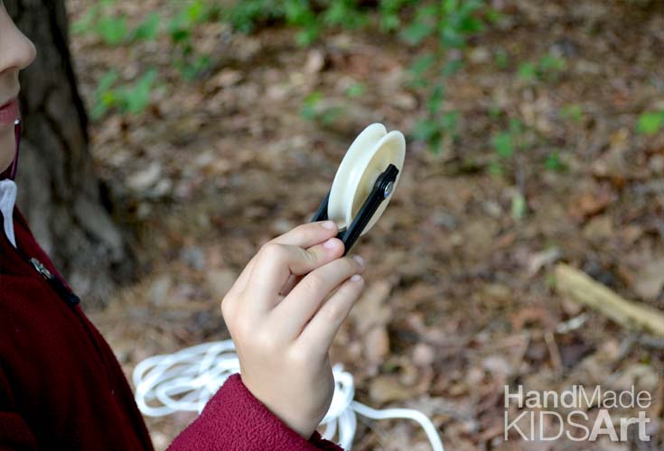 Backyard Pulley Engineering for Kids