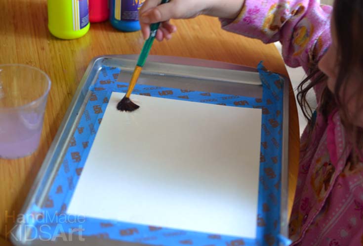 Watercolor Sunprints A STEAM Activity for Kids