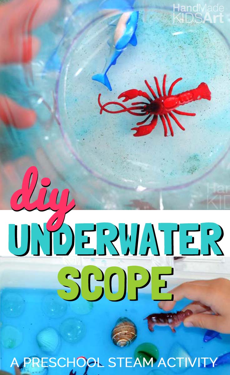 underwater scope pin