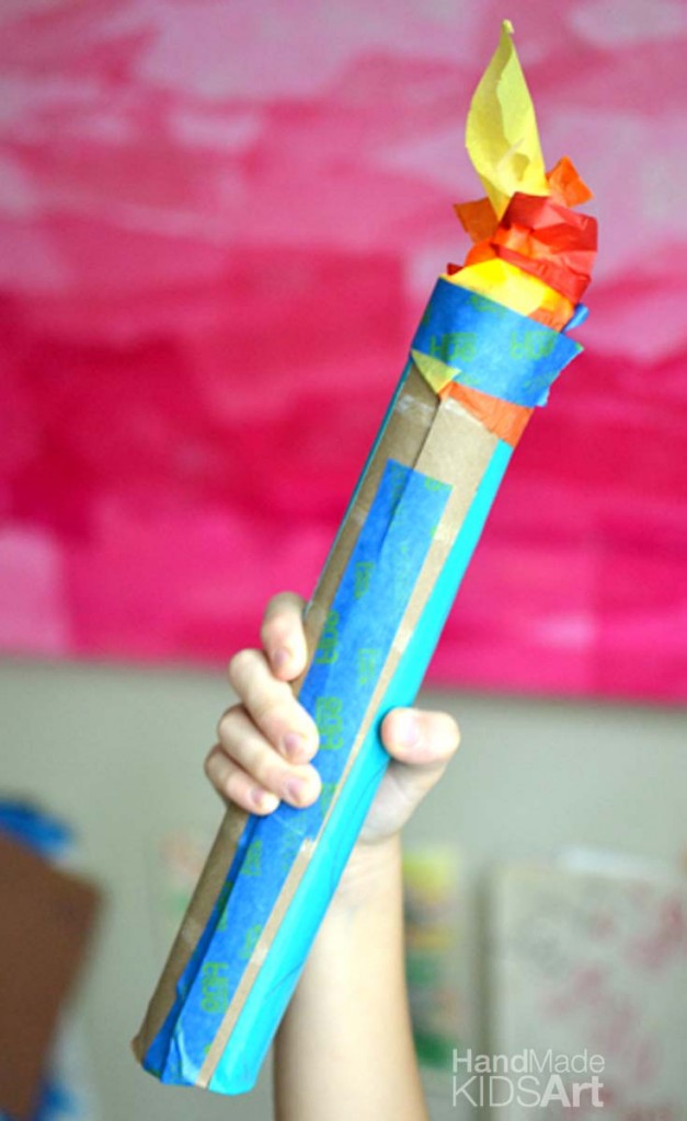 Build A Torch Day 2: Can you build a torch that lights up? - Innovation Kids Lab