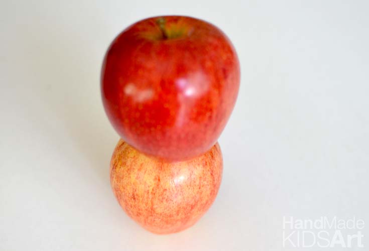 Preschool Engineering Challenge with Apples