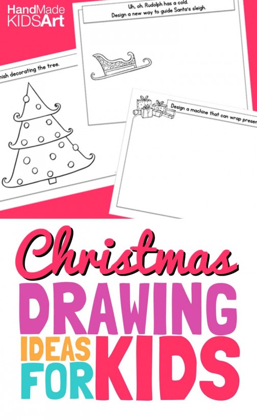 Creative Christmas Drawing Ideas for kids - Innovation Kids Lab